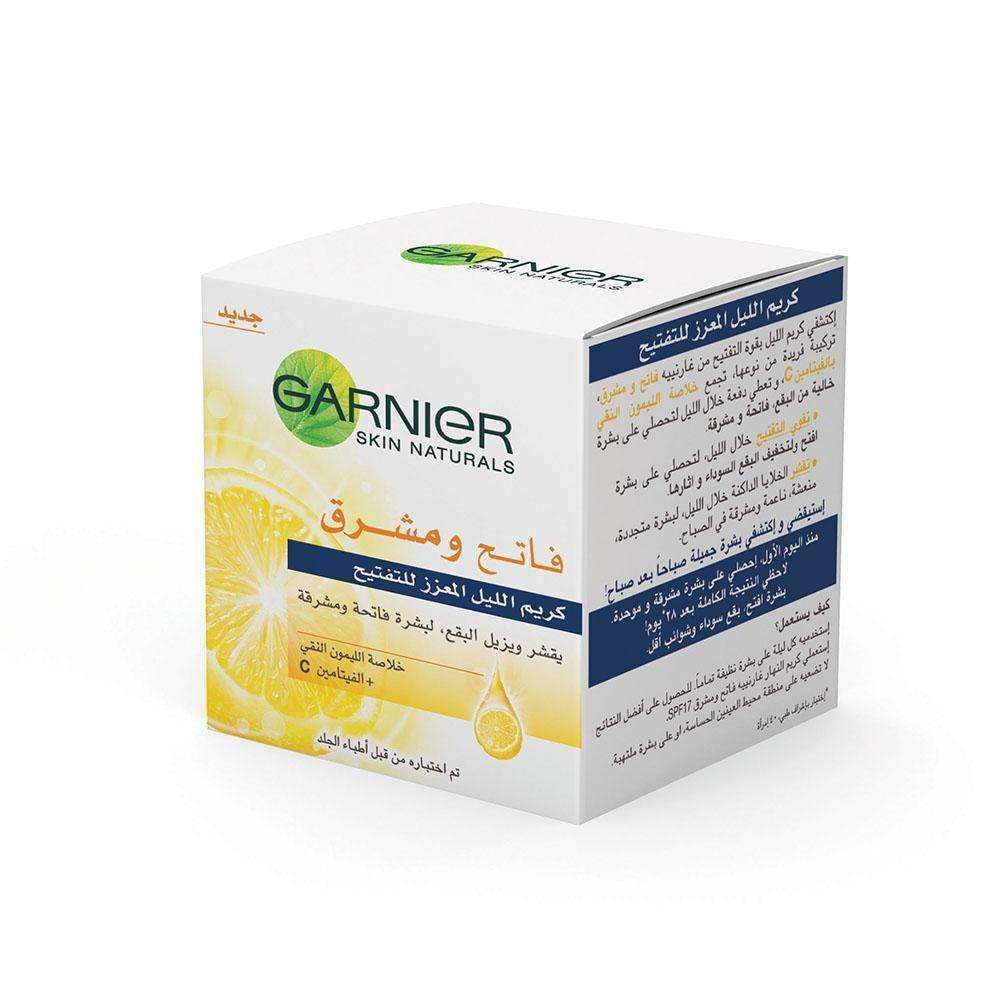 Garnier Light & Radiant Night Night Cream Garnier