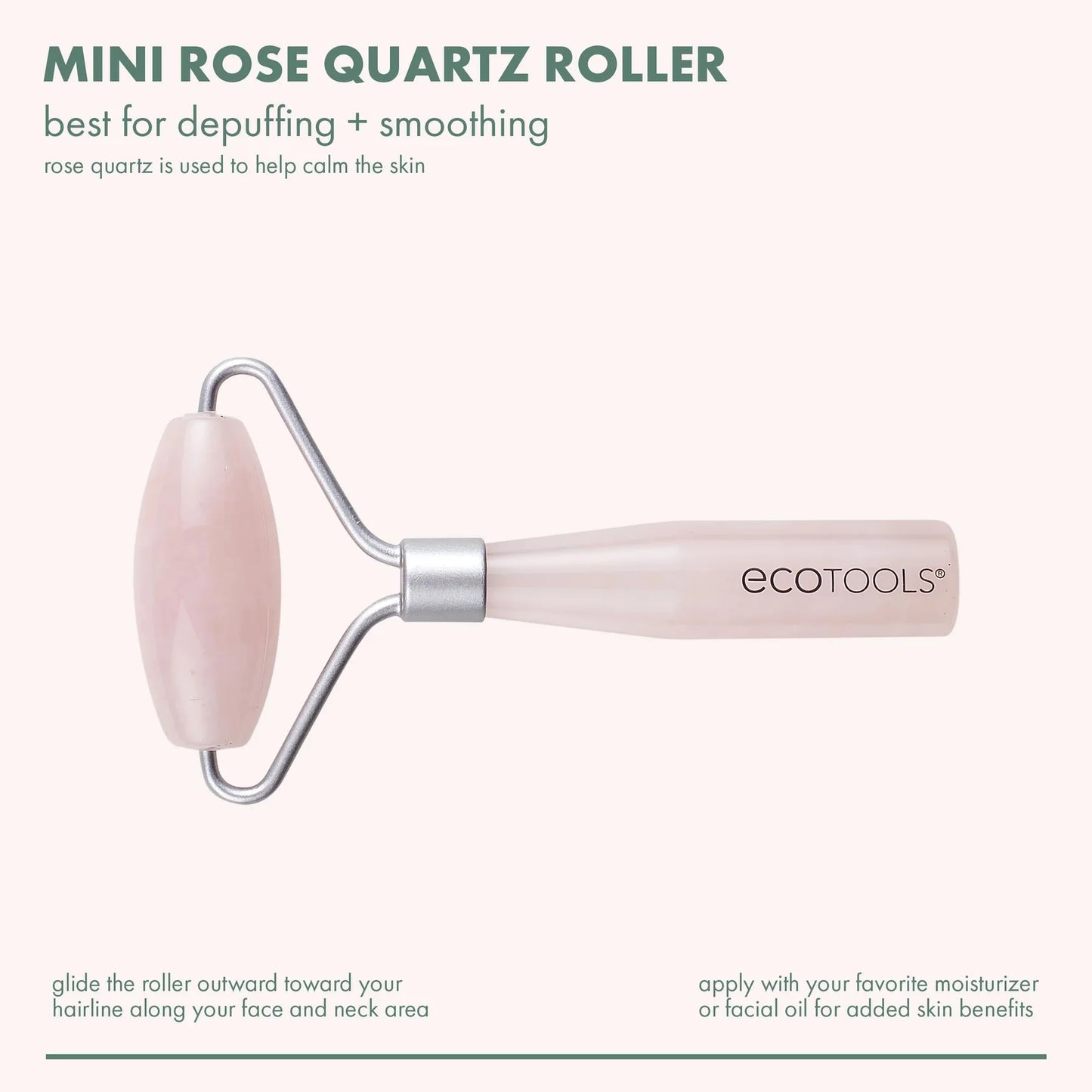 Mini Rose Quartz Facial Roller