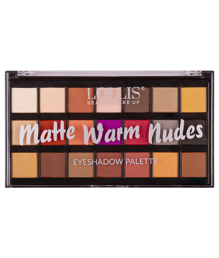 Lollis Matte Warm Nudes Eyeshadow Palette