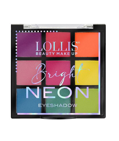 Lollis Bright Neon Eyeshadow Palette