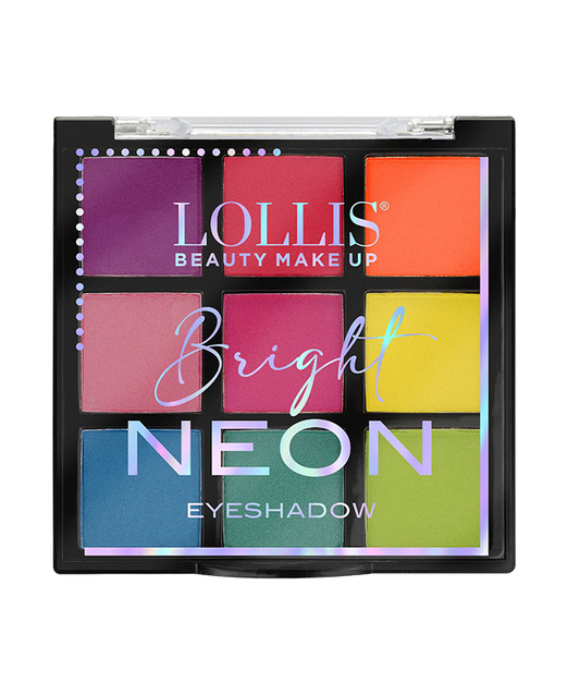 Lollis Bright Neon Eyeshadow Palette