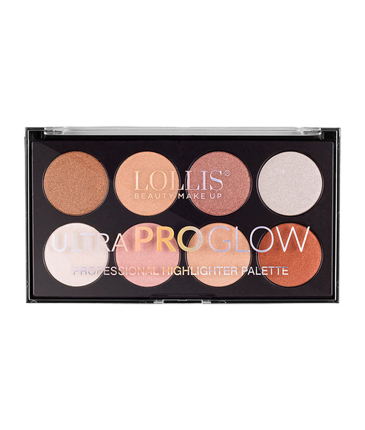 Lollis Ultra Pro Glow Professional Highlighter Palette