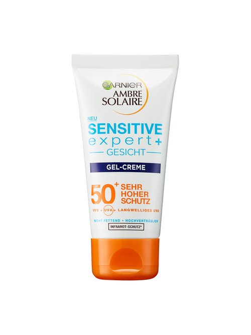 Garnier Ambre Solaire Sensitive expert+ Face Gel-Cream SPF 50+