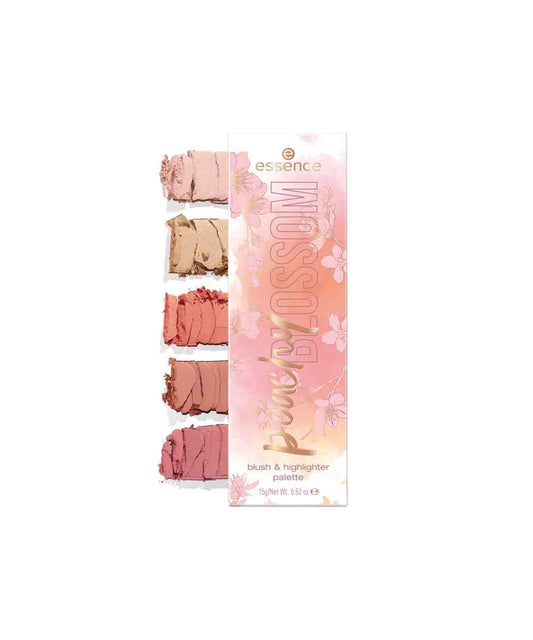 Peachy Blossom Blush & Highlighter Palette