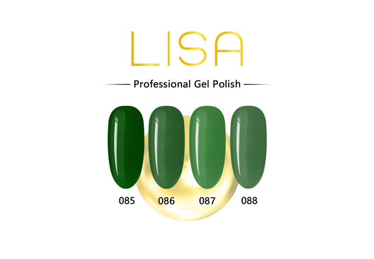 Lisa Gel Polish Green series