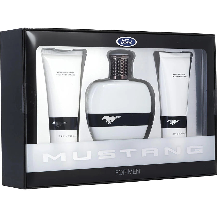 Ford Mustang White Gift Set For Men