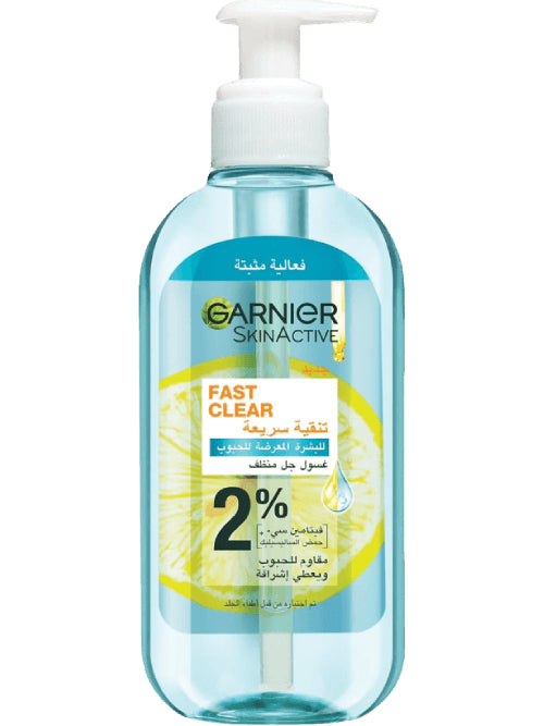 Garnier Skin Active Fast Clear Gel Wash