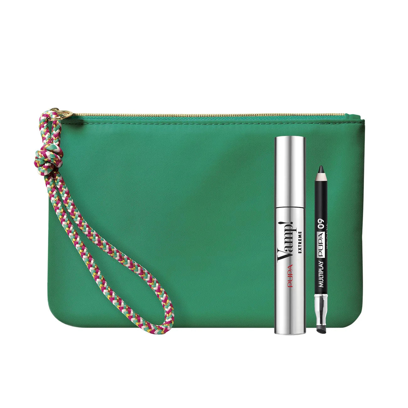 Pupa Milano Kit Vamp! Green Handy Bag Extreme Mascara & Mini Multiplay