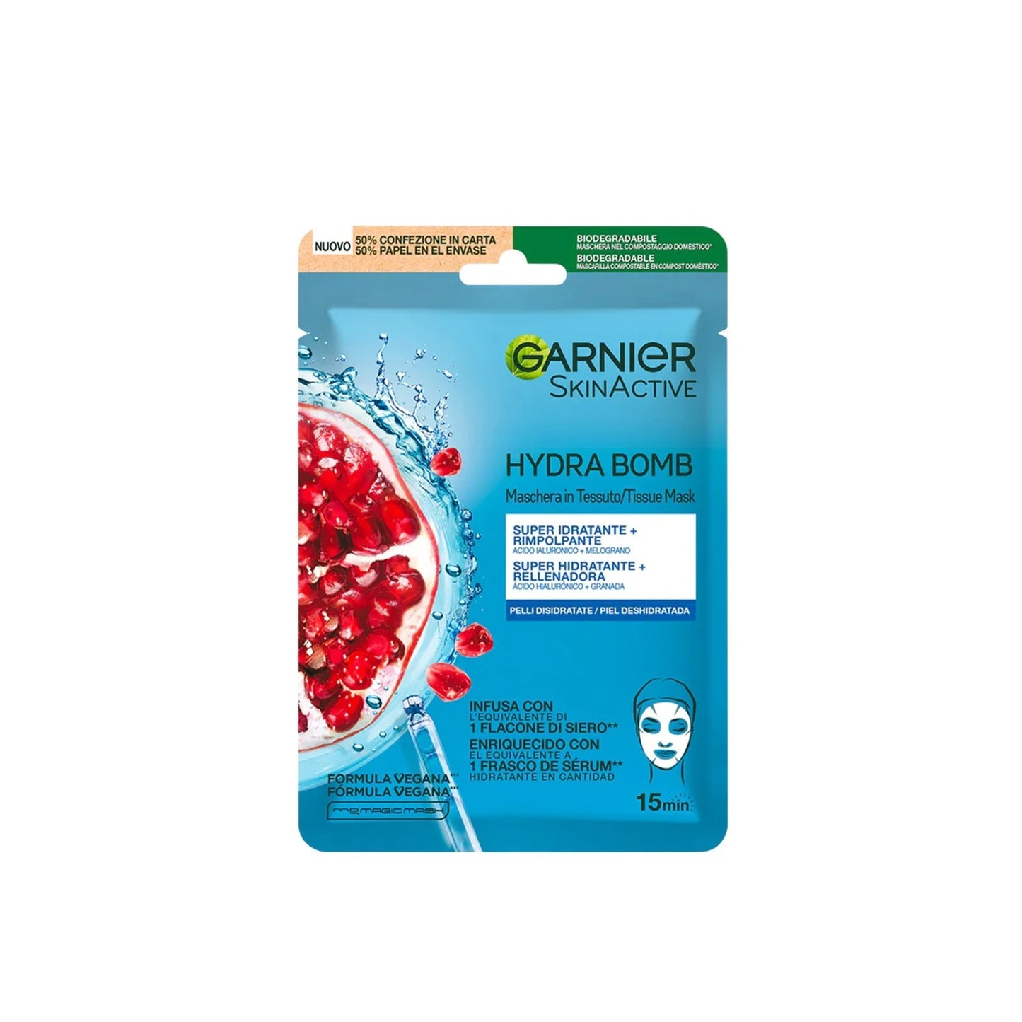 Hydra Bomb Pomegranate Hydrating Sheet Mask