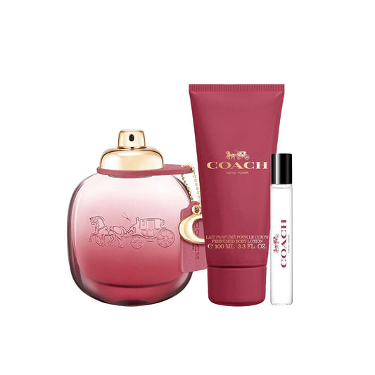 Coach New York Wild Rose Eau De Parfum Gift Set