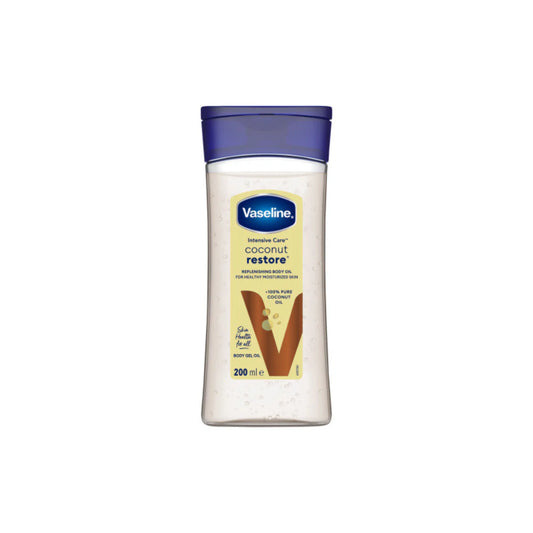 Vaseline Coconut Restore Body Gel Oil 200ml