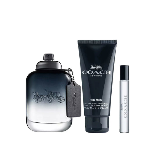 Coach New York Eau De Toilette Gift Set For Men