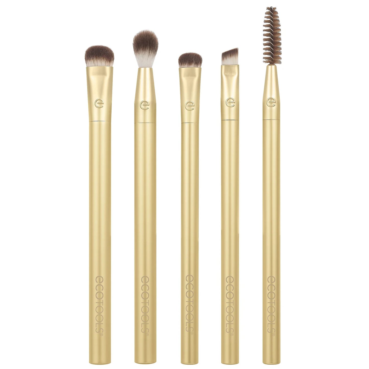 Precious Metals Brightening Eye Makeup Brush Set