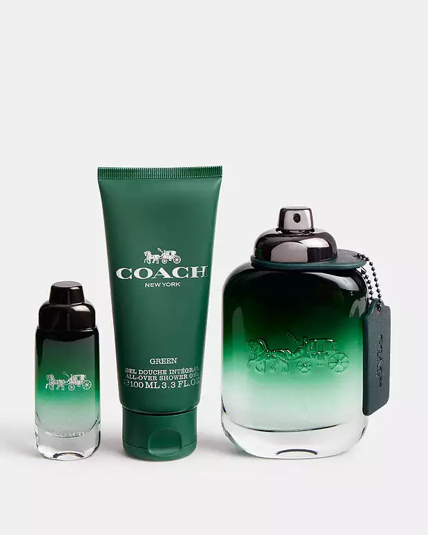 Coach Green Eau De Toilette Gift Set