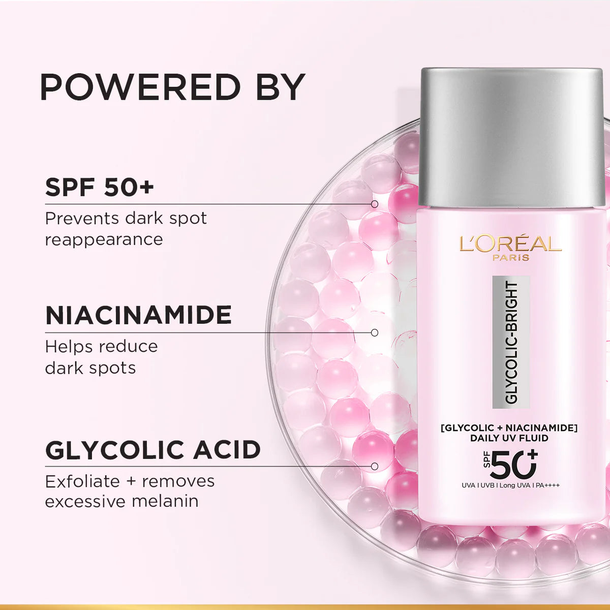 Glycolic-Bright Anti-Dark Spot Daily UV Fluid