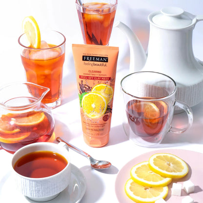 Clearing Sweet Tea & Lemon Peel Off Clay Mask