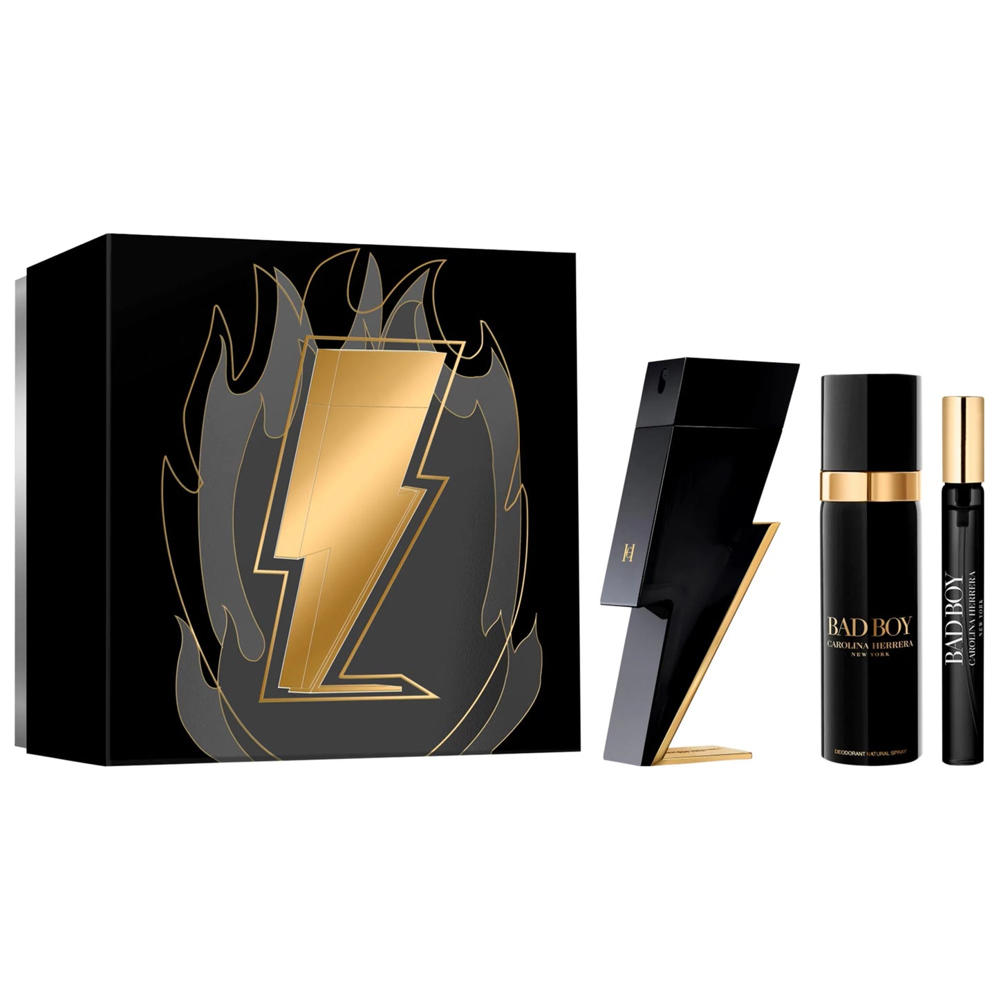 Carolina Herrera Bad Boy Eau De Toilette Gift Set