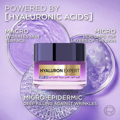 Hyaluron Expert Micro Hyaluronic Acid Replumping Day Care