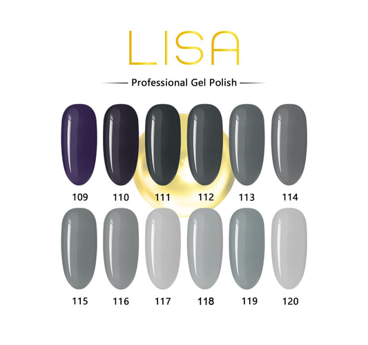 Lisa Gel Polish Grayness Series