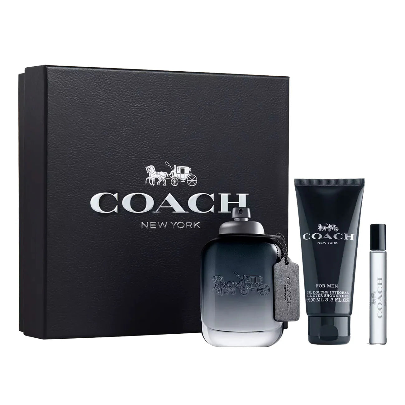 Coach New York Eau De Toilette Gift Set For Men