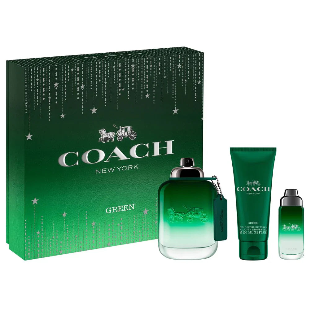 Coach Green Eau De Toilette Gift Set