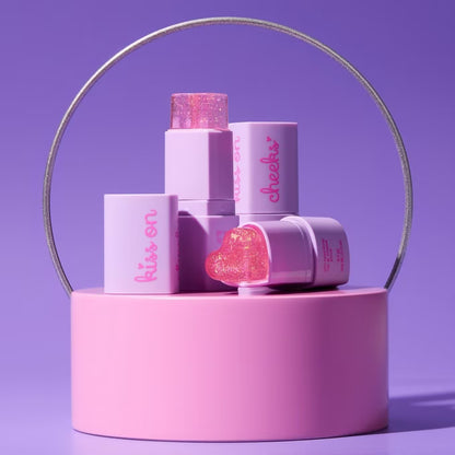 Kiss on pH-reacting Lip & Cheek Stick