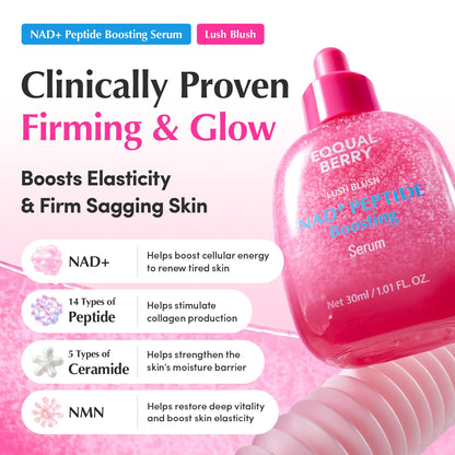 Eqqualberry NAD+ Peptide Boosting Smoothie Serum