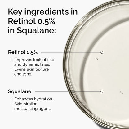 Retinol 0.5% in Squalane