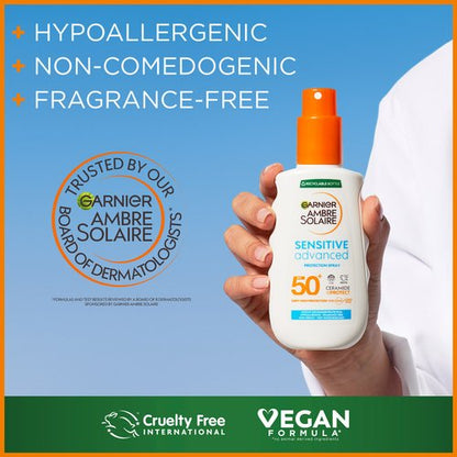 Garnier Ambre Solaire Hypoallergenic Spray spf 50+