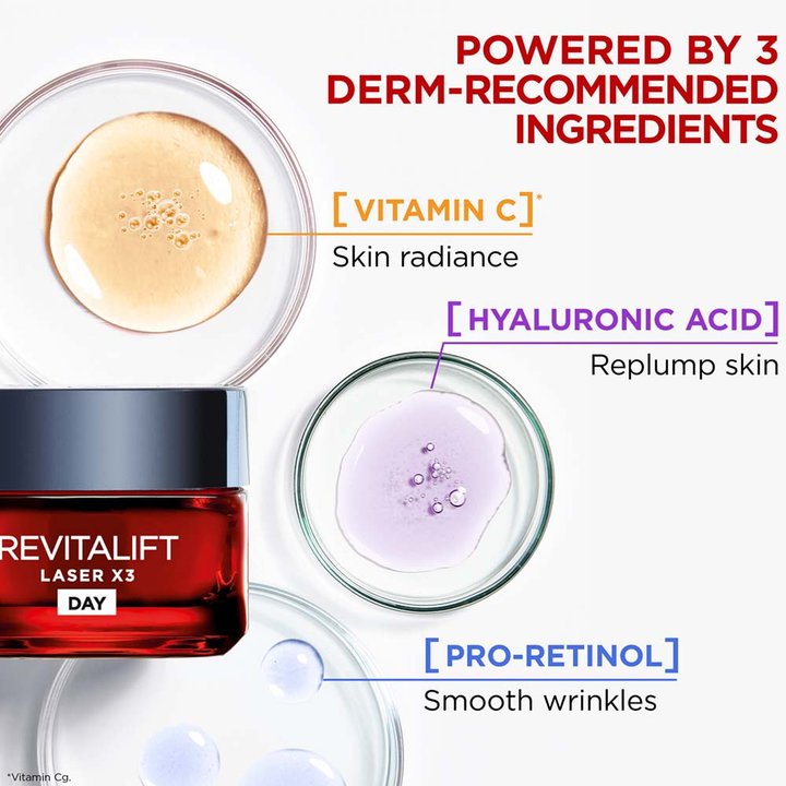 L'ORÉAL PARIS Revitalift Laser X3 Deep Anti-Ageing Day Cream