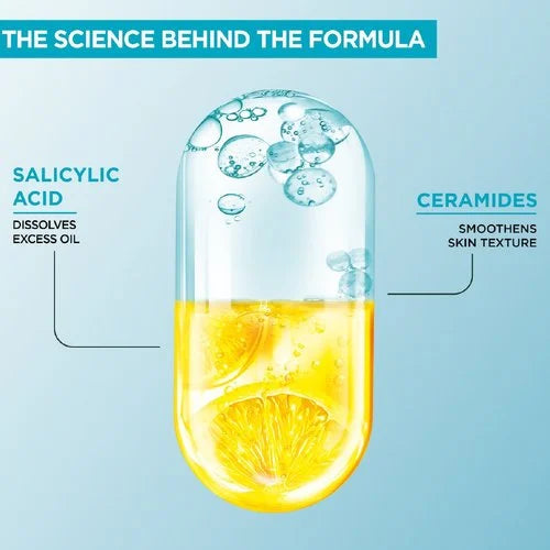 Fast Clear Gentle Cleanser Hydrating Face Wash for Acne Prone Skin