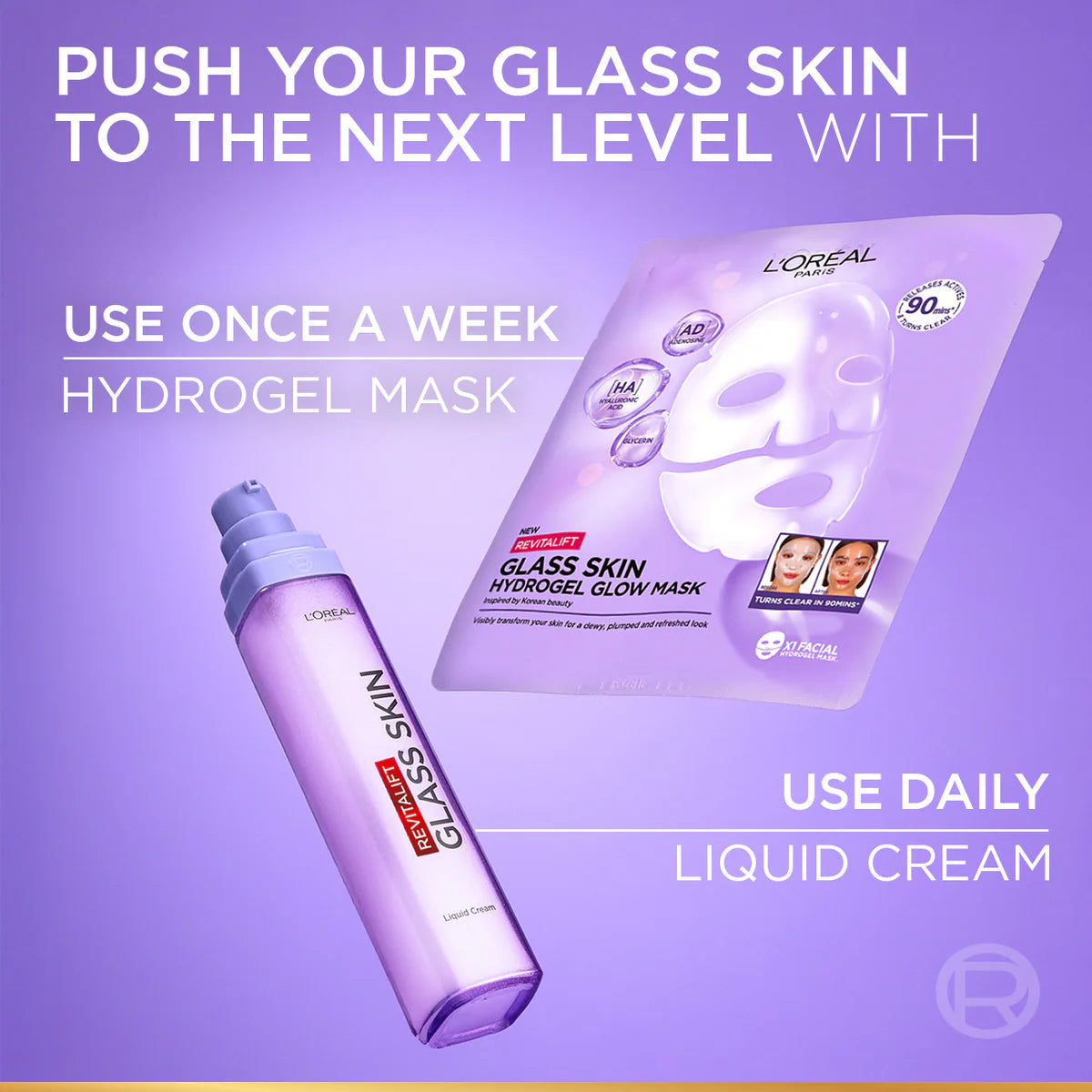 Revitalift Glass Skin Filler Liquid Cream