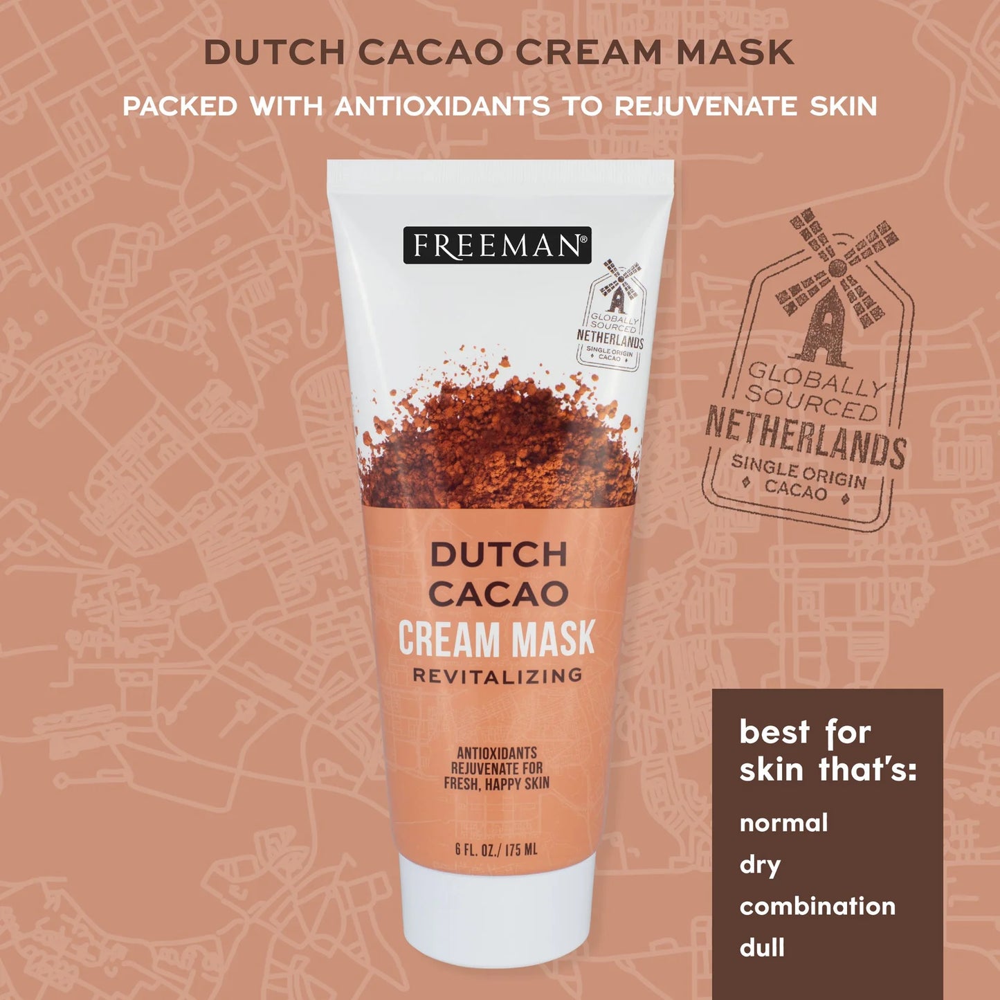 Exotic Blends Revitalizing Dutch Cacao Cream Mask