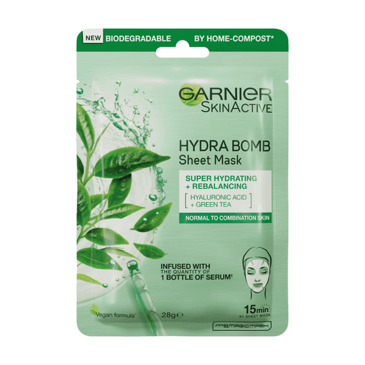 Hydra Bomb Hyaluronic Acid Green Tea Sheet Mask