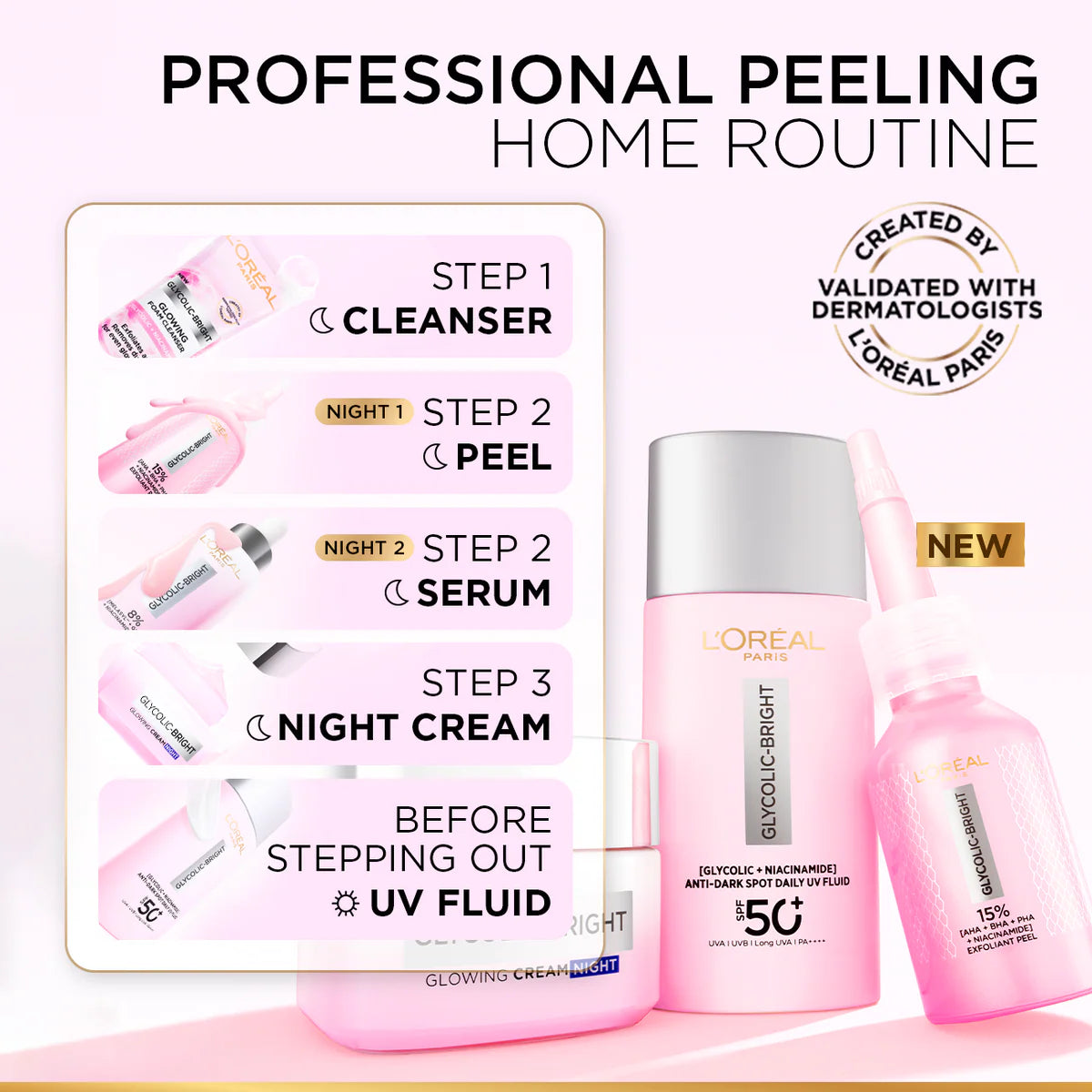 Glycolic Bright Anti-Dark Spot Exfoliant Peel