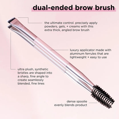 Dual-Ended Brow Brush