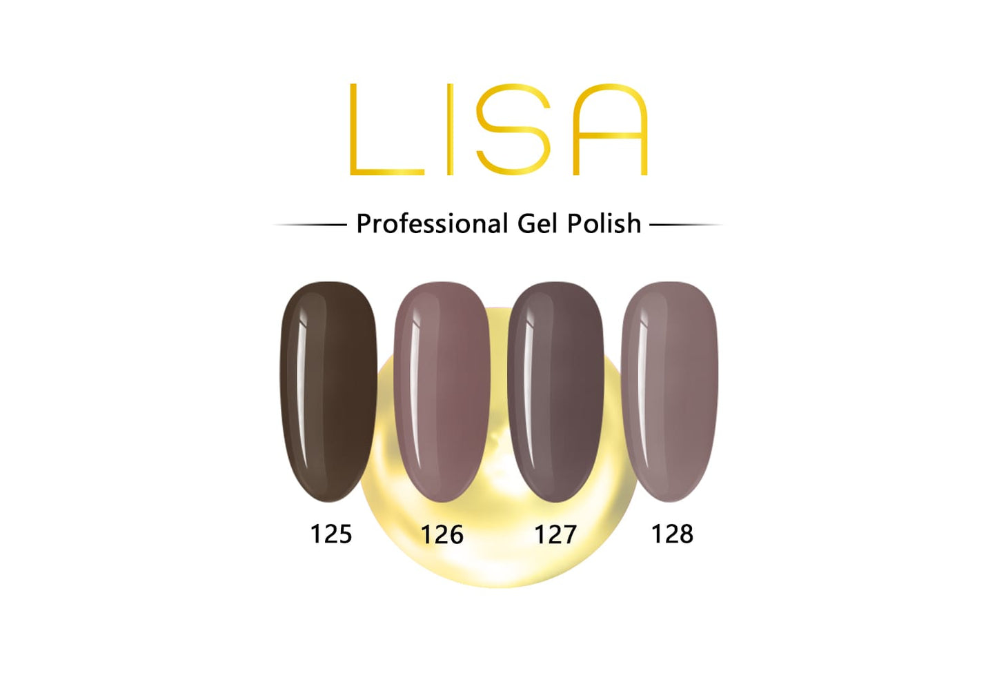 Lisa Gel Polish Coffee series