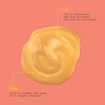 Clearing Sweet Tea & Lemon Peel Off Clay Mask