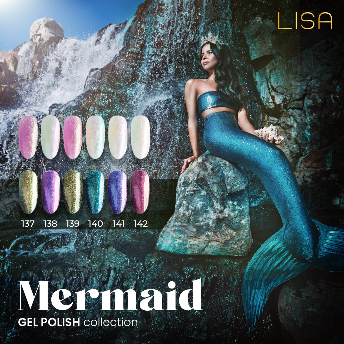 Lisa Gel Polish Mermaid Series