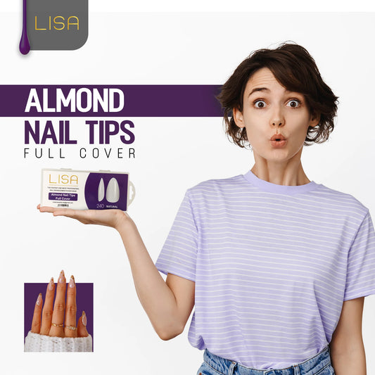 Almond Nail Tips