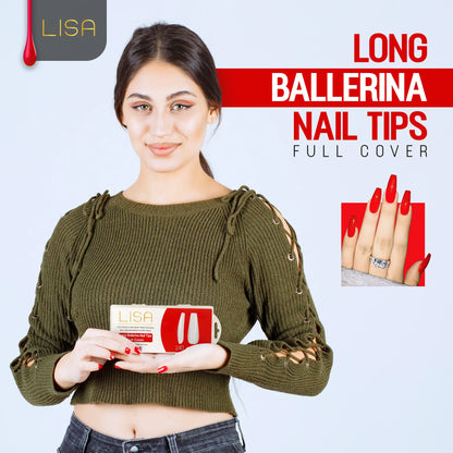 Long Ballerina Tips