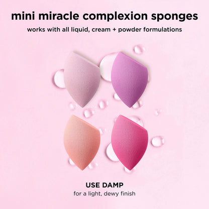 Miracle Mini Complexion Sponge, 4 Count
