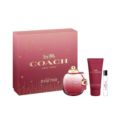 Coach New York Wild Rose Eau De Parfum Gift Set